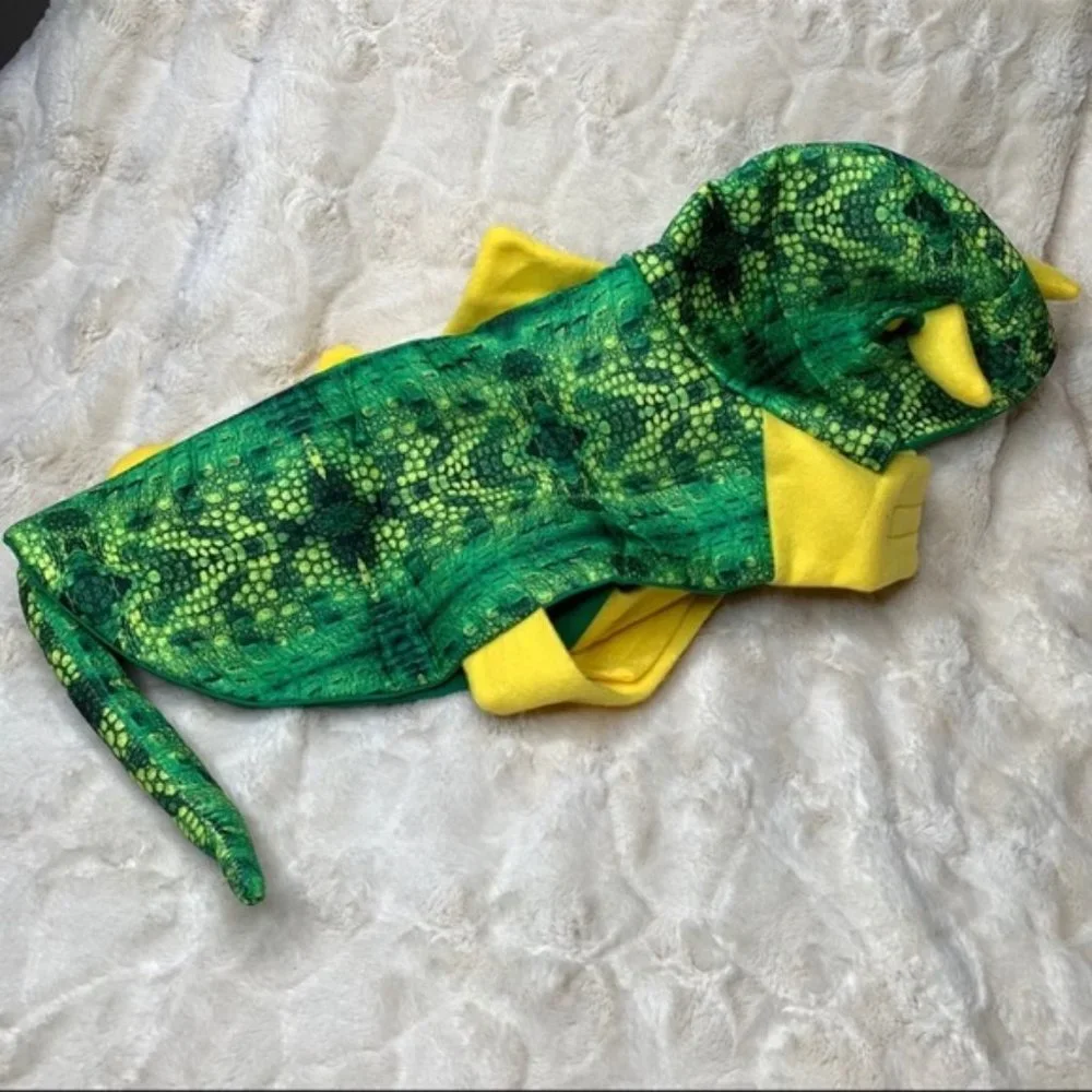 Wyla Dog Costume Dinosaur Medium Halloween